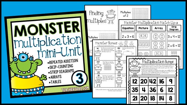 multiplication unit third grade