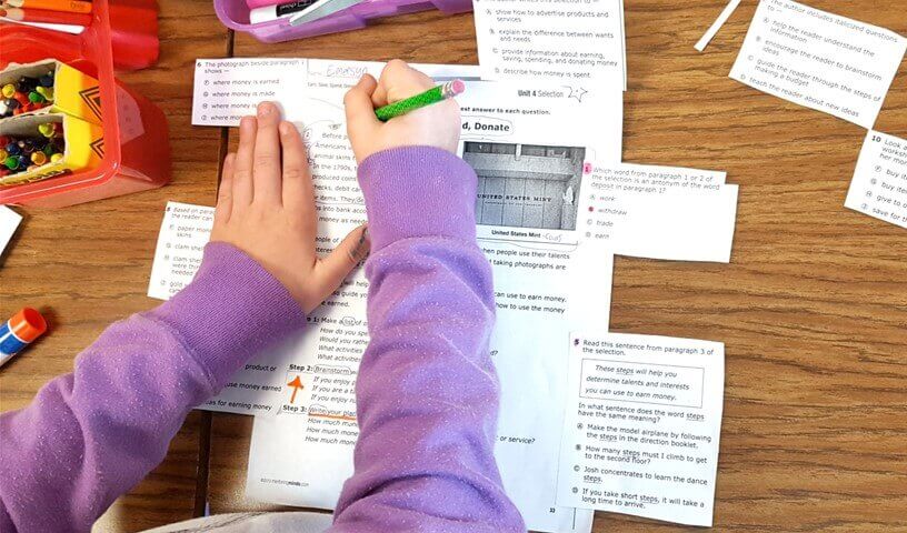 Reading test prep strategies for elementary students