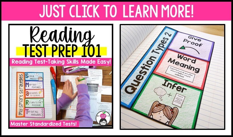 Reading Test Prep 101 by Teacher Trap