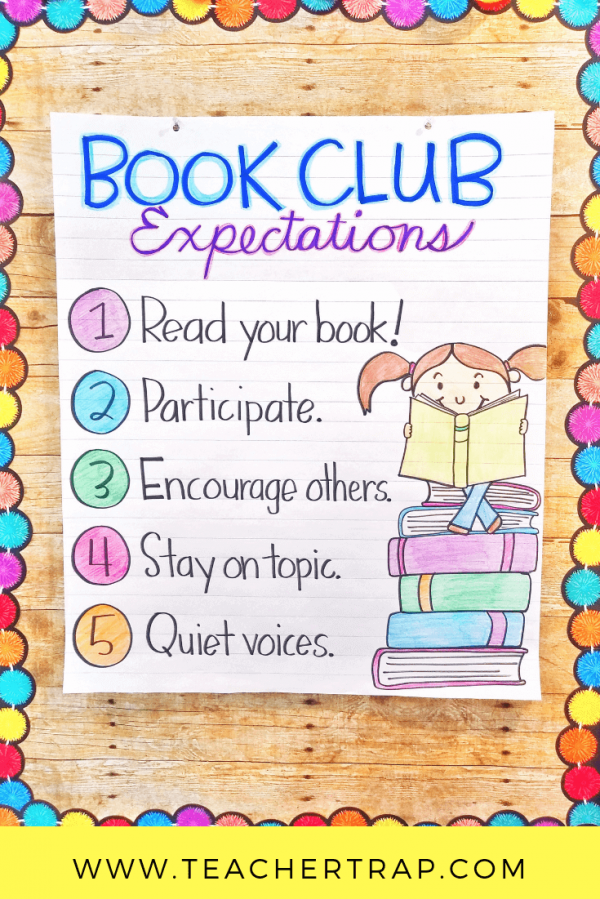 book clubs for better comprehension teacher trap